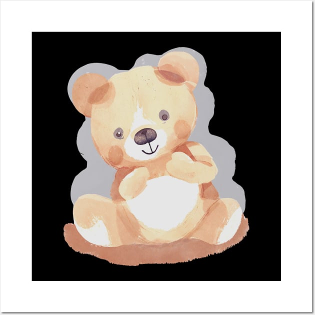 Teddy bear Wall Art by Kings Court